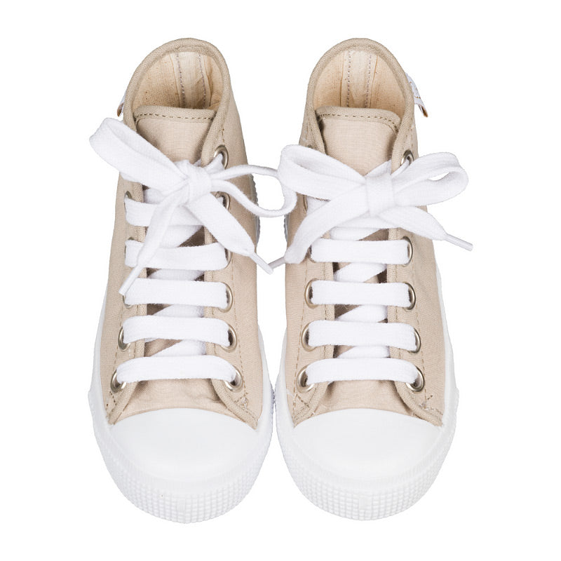 Sneakers alta tinta unita