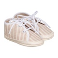 Sneakers beige rigate
