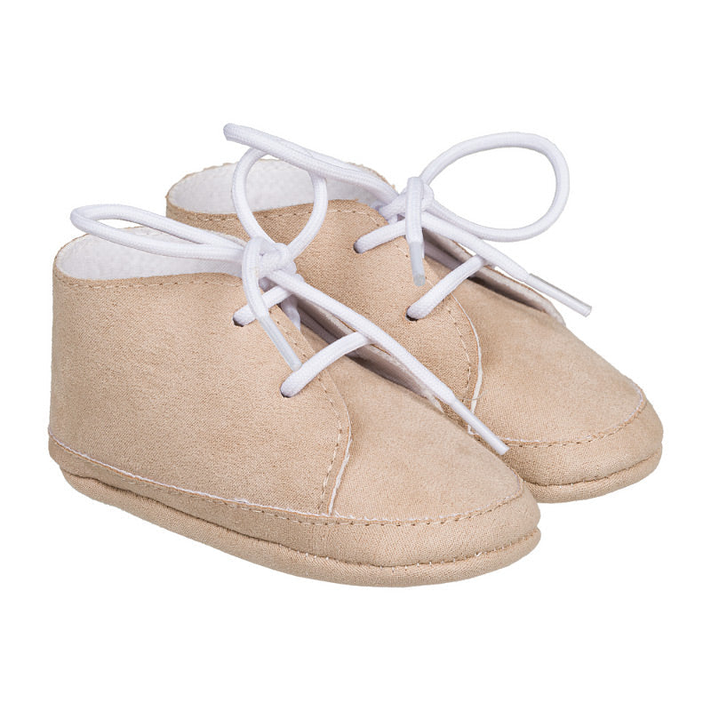 Scarpe beige scamosciate