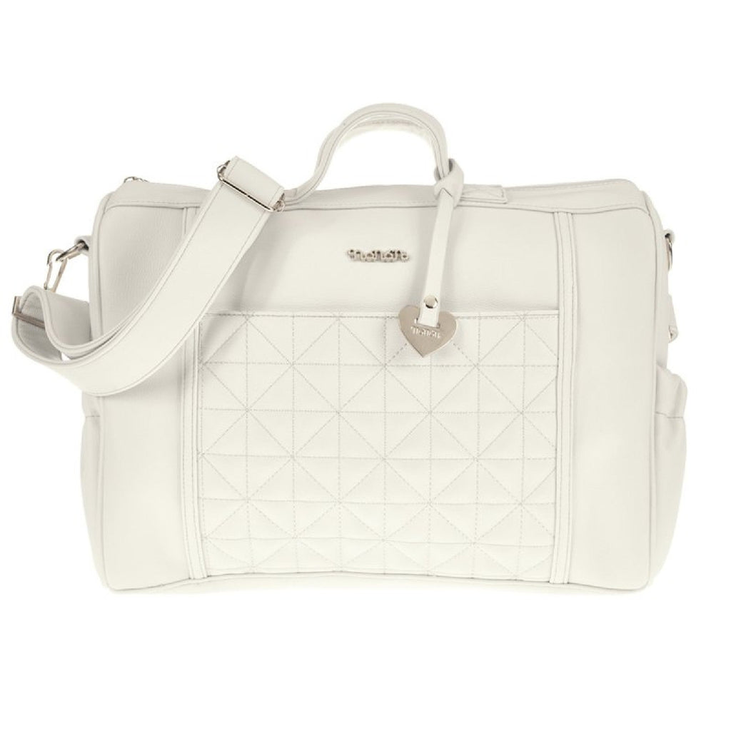 Borsa da Passeggio trapuntata Bianca