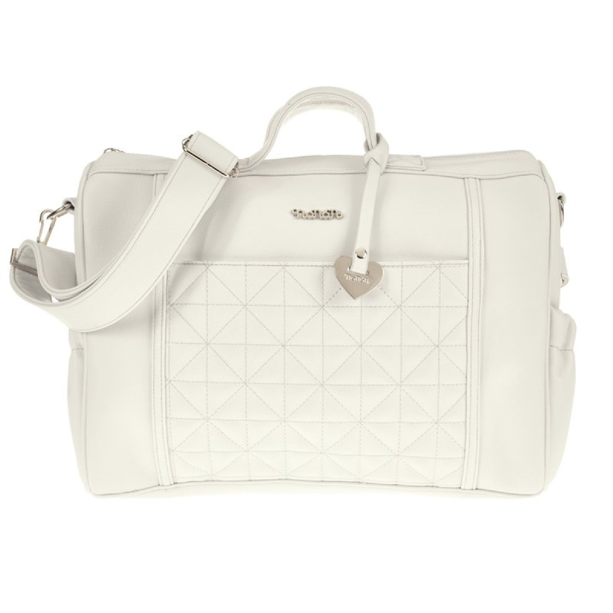 Borsa da Passeggio trapuntata Bianca