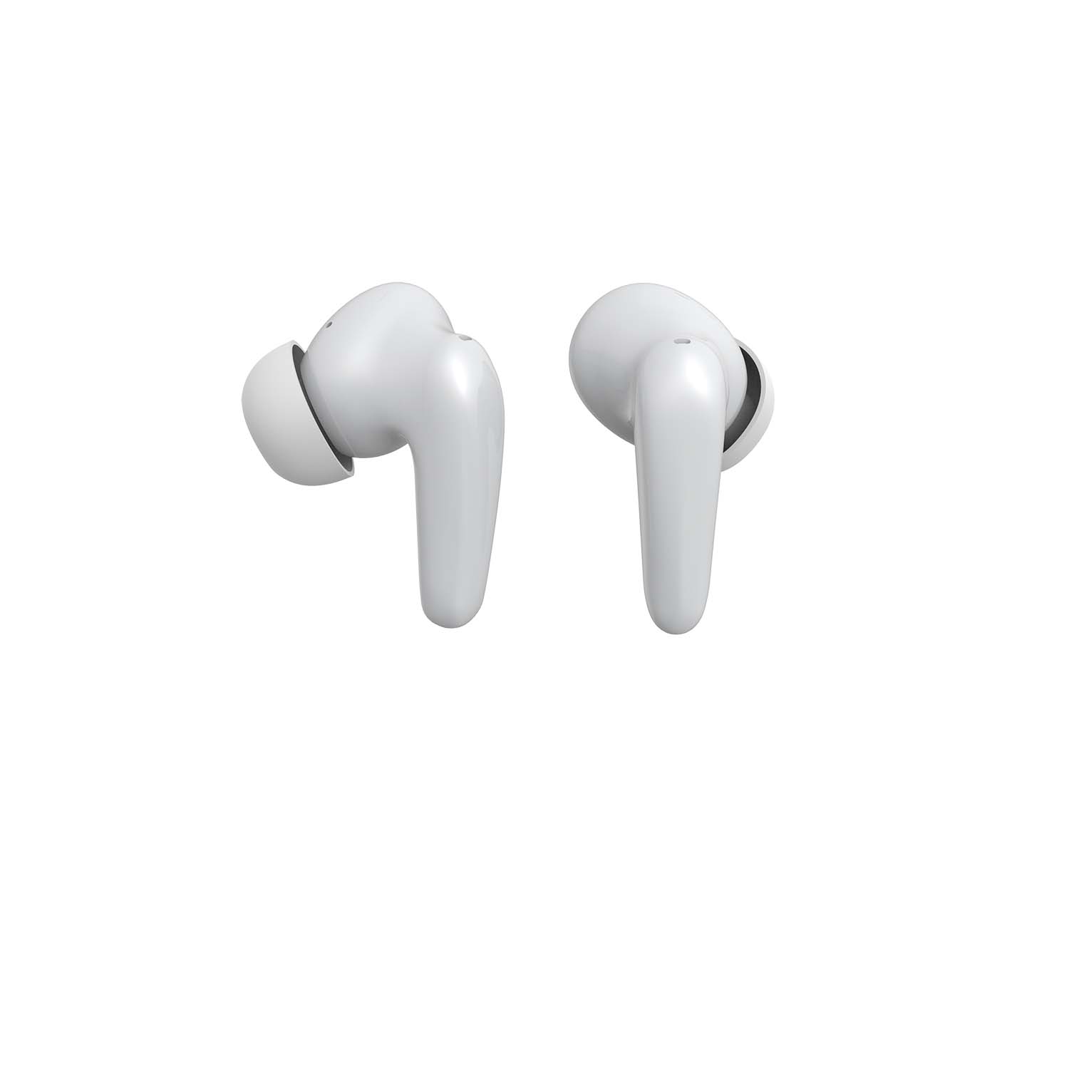 AIR Focus ANC Pearl White and Rose Gold Active Noise Cancelling Earbuds (In Ear Wireless Headphones)a