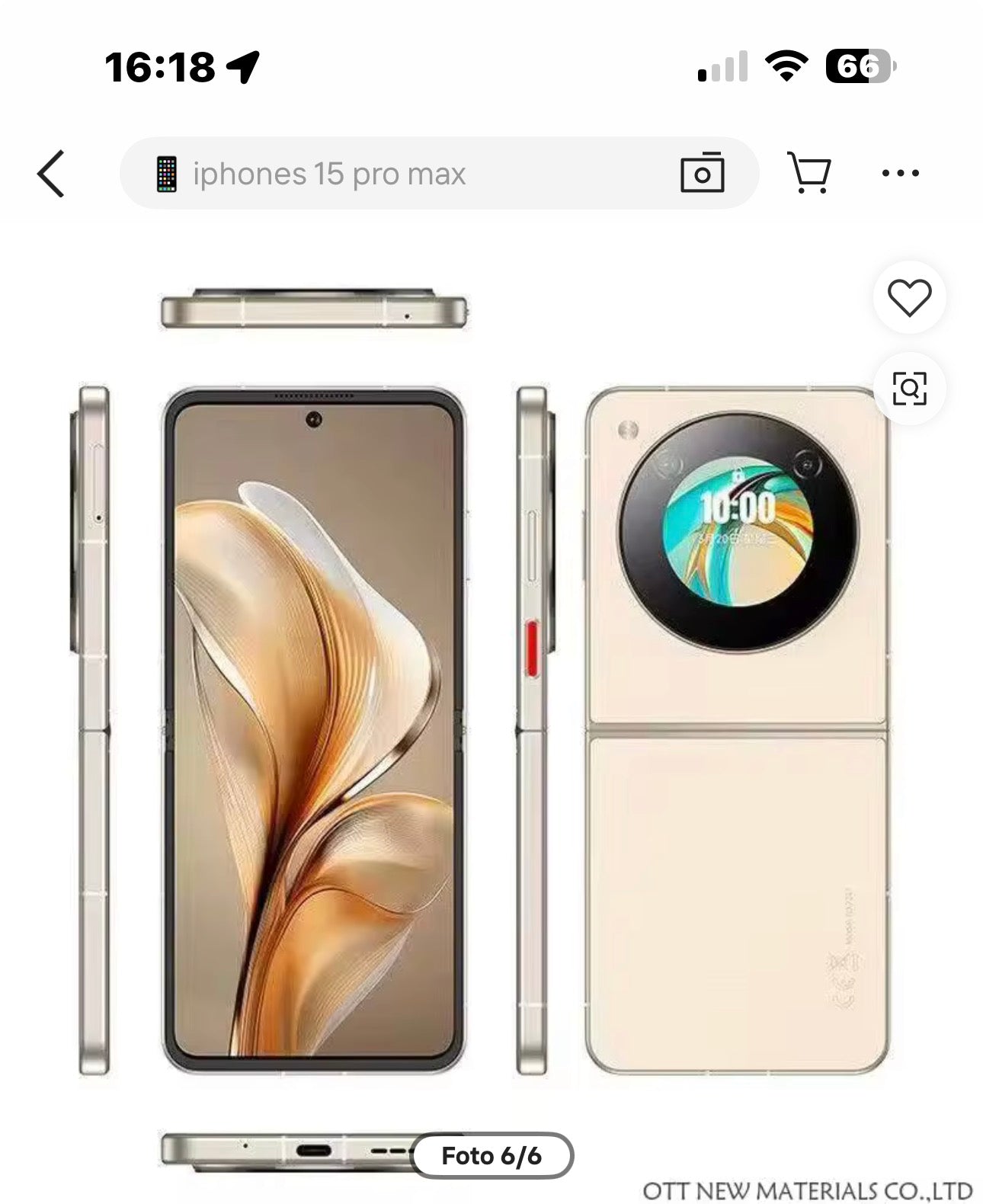 ZTE Nubia Flip 5G — Smartphone Pieghevole