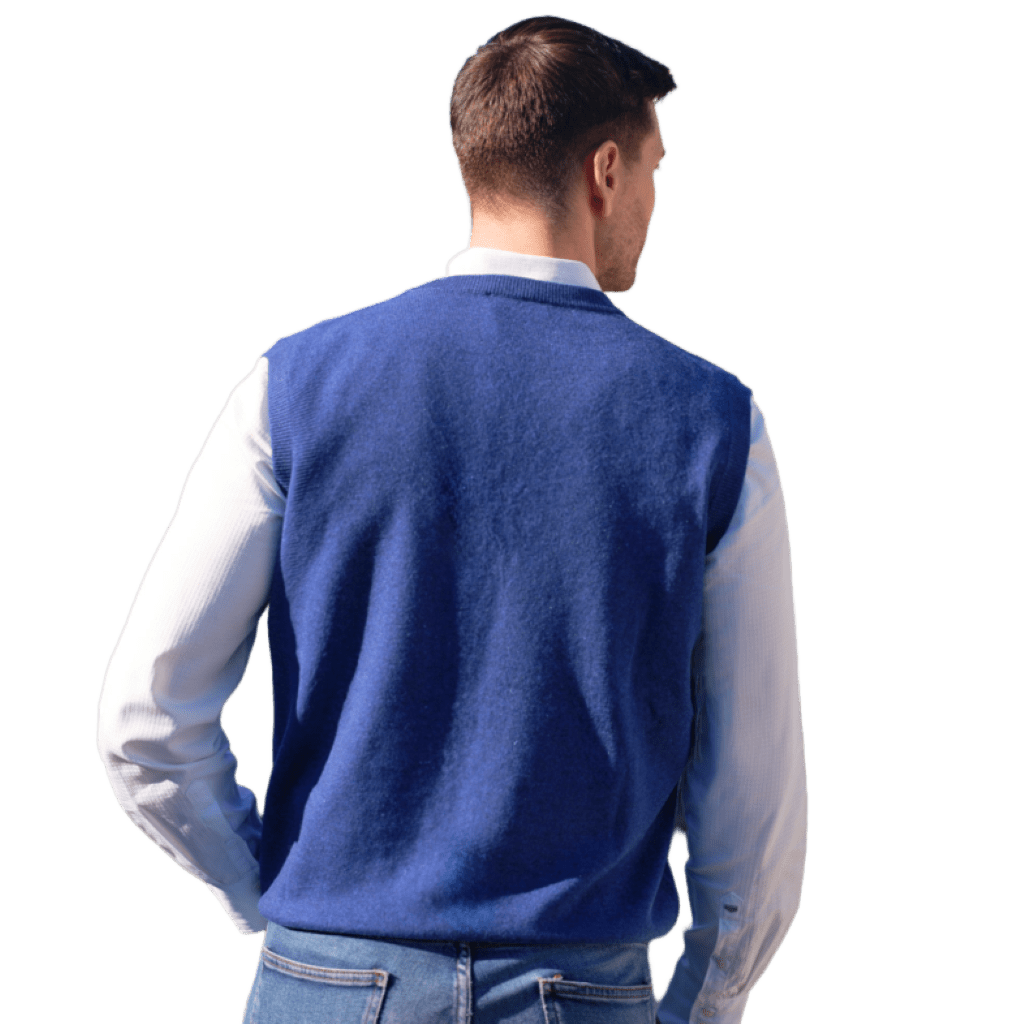 Gilet Uomo Puro Cashmere scollo a V