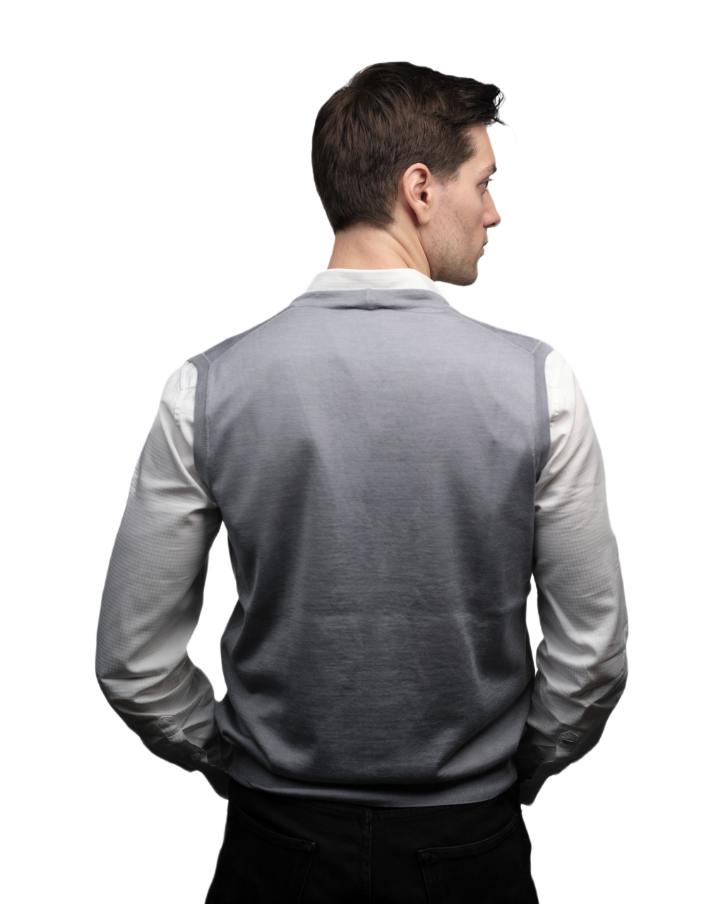 Gilet Uomo Misto Cashmere e Seta