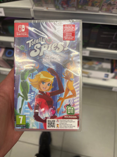 : Totally Spies! Cyber Mission per Nintendo Switch, codice download in confezione