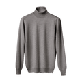 Maglia Uomo Dolcevita Cashmere Uomo, Seta e Lana Merino