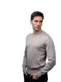 Maglia Uomo Scollo V Lana Merino Extrafine