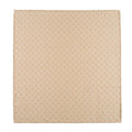 Mussola all over lettering 80x80 beige