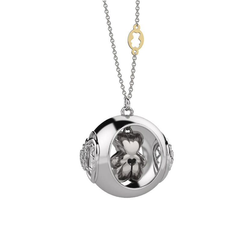 Chiama Angeli Family con Orsetto argento