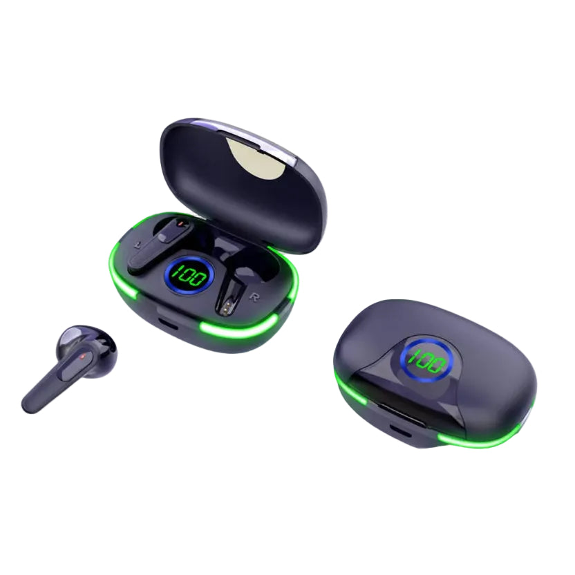 TWS Bluetooth 5.0 In-Ear Headphone Wireless Touch IPX4 LED Chargercase-0