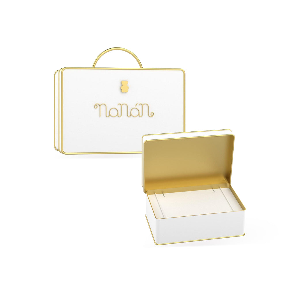 Bracciale con Targhetta - Charms farfalla azzurra