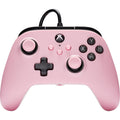 Powera wired controller for xbox series x|s (pink, xbox series x|s, xbox one, PC)