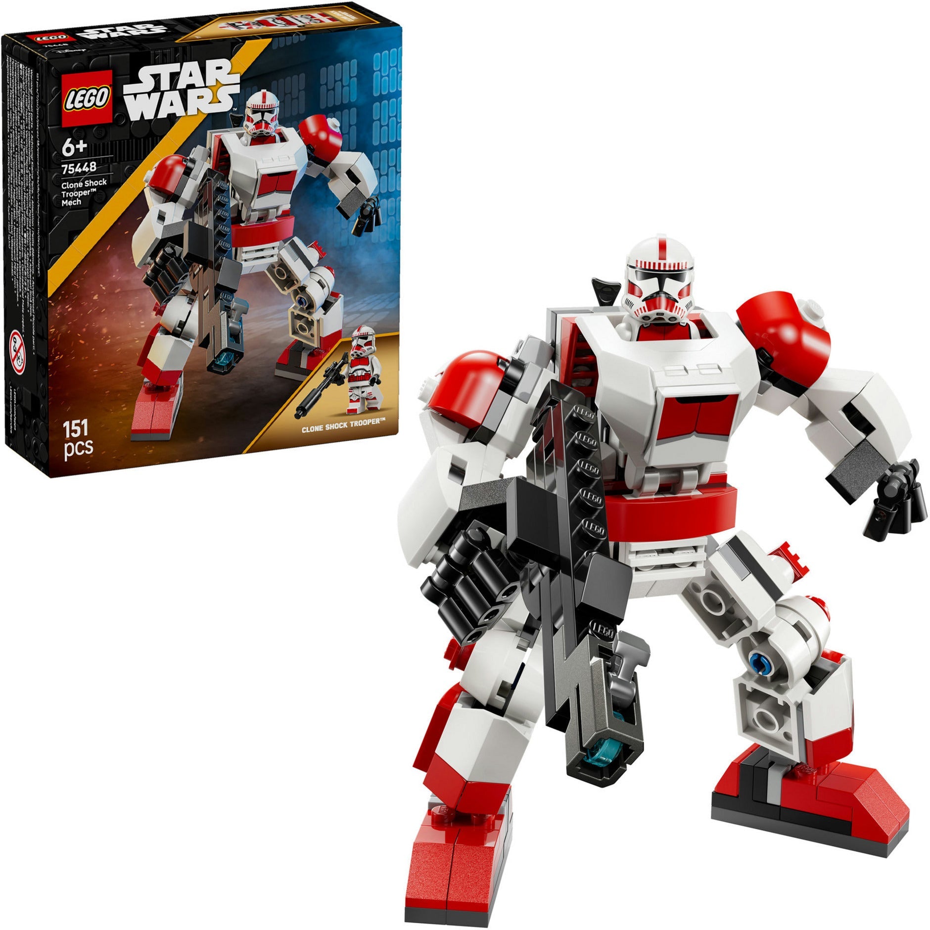 Lego star wars 75448 clone shock trooper mech