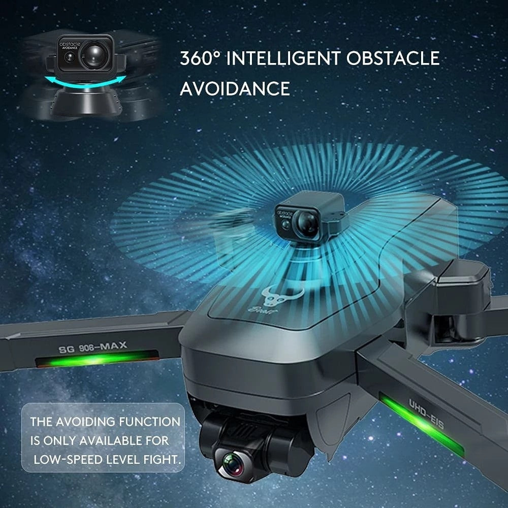 Drone professionale EQB con videocamera 4K, GPS e FPV 5G