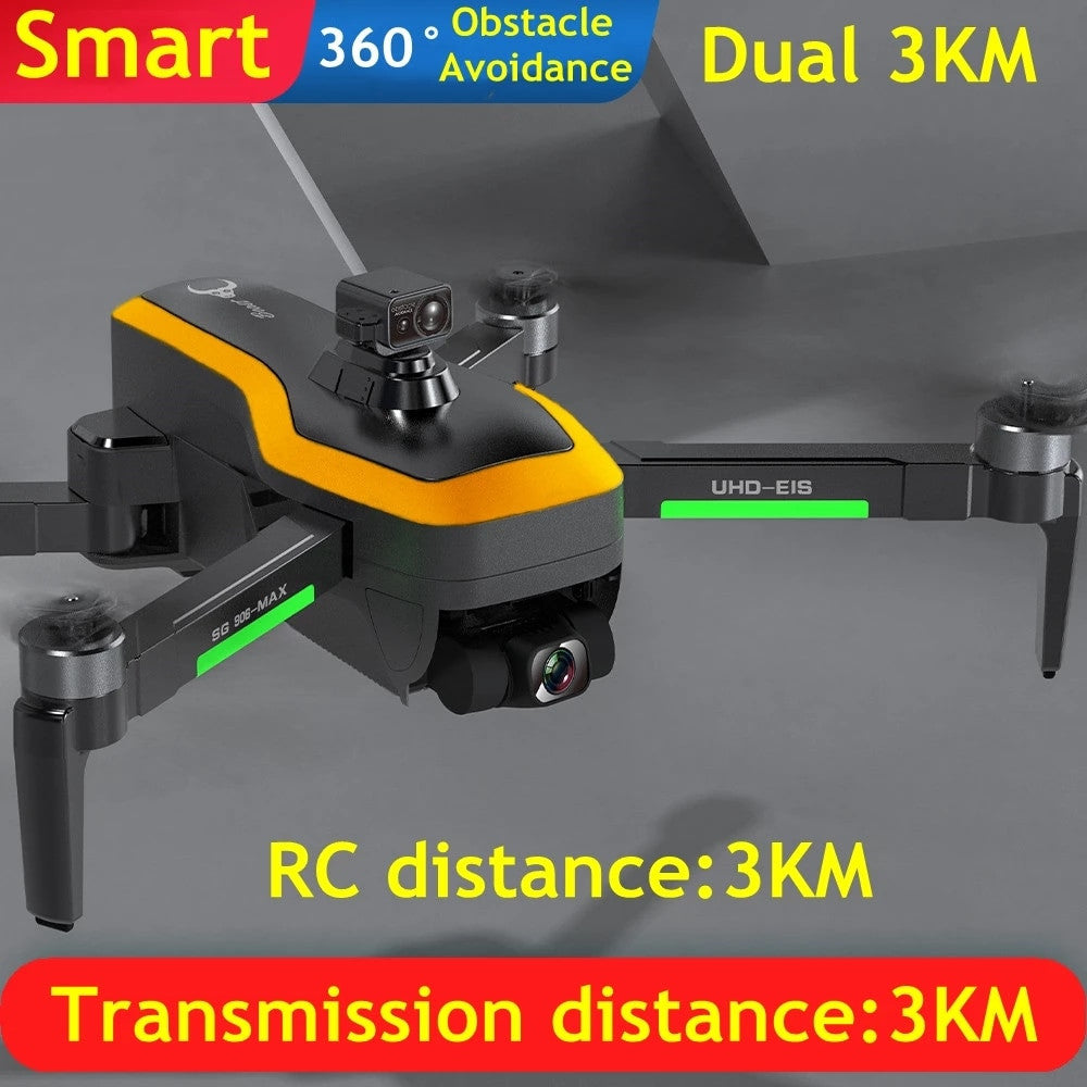 Drone professionale EQB con videocamera 4K, GPS e FPV 5G