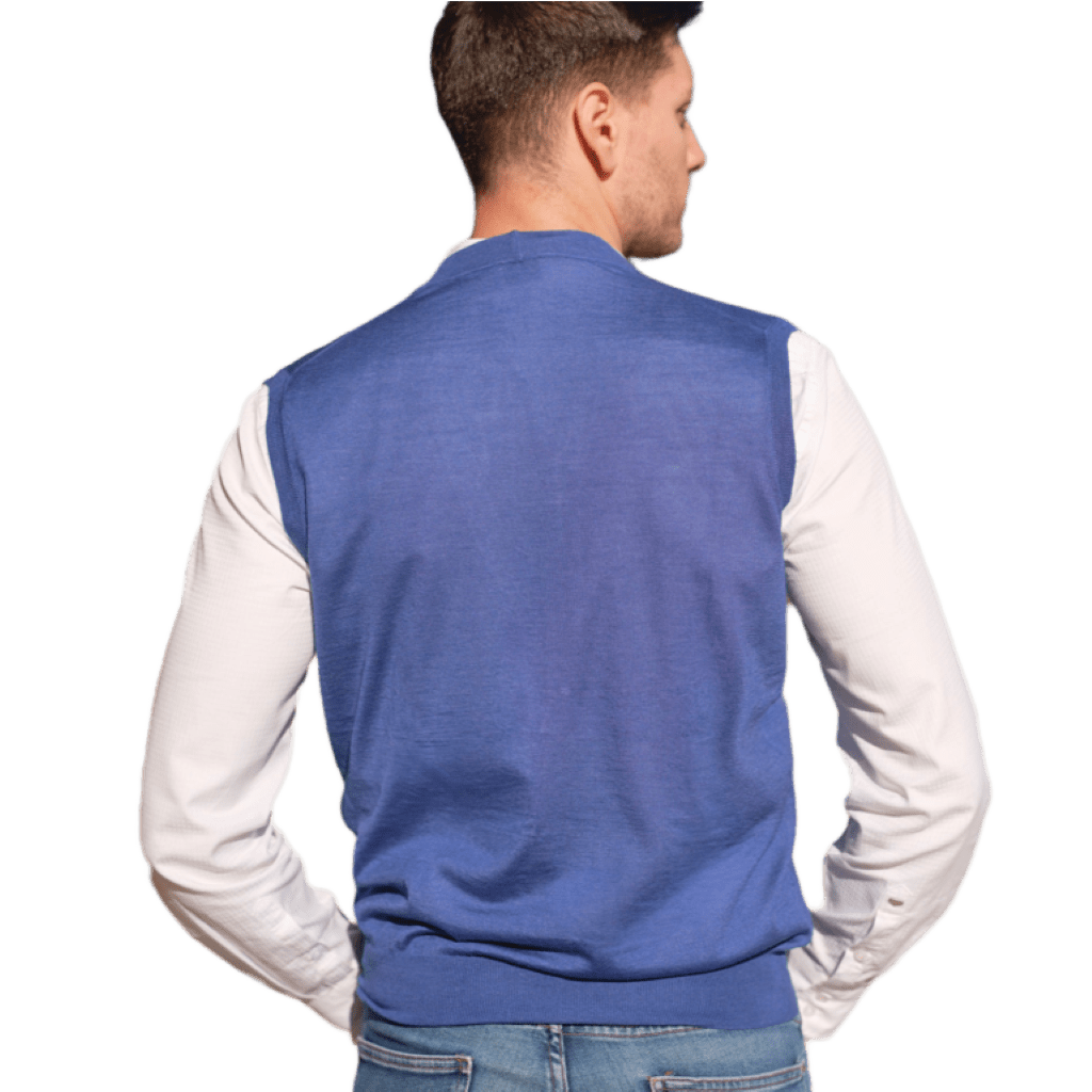 Gilet Uomo Misto Cashmere e Seta