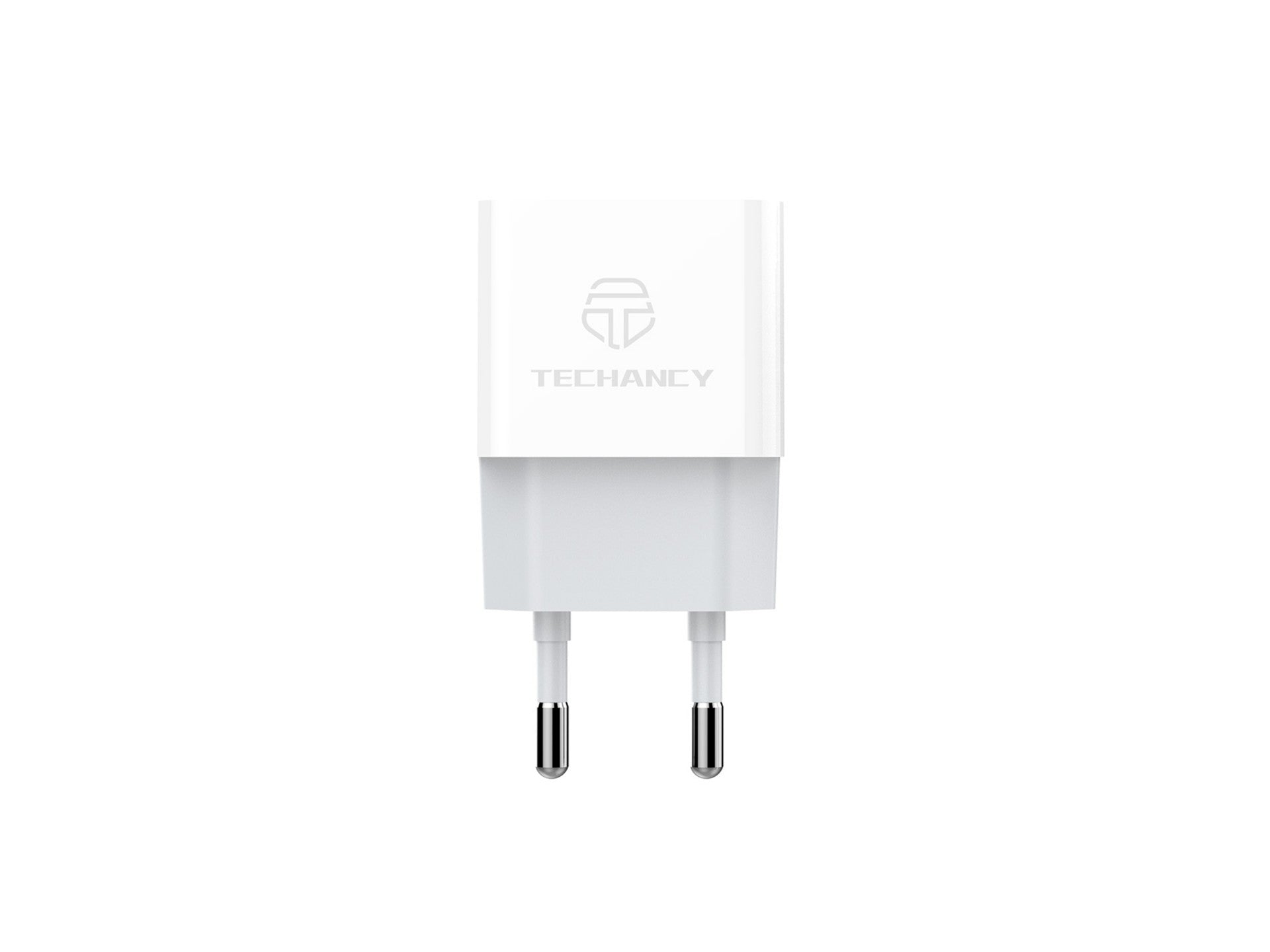 Techancy Carregador De Telemóvel Usb Branco TA2776, Saída De Carregamento Estável 5v-1a, Compatível Com Vários Dispositivos