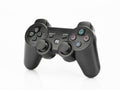 Controlador de jogos com fio USB Techancy para PS3 + PC, TX1705, com joystick duplo com feedback vibratório, preto