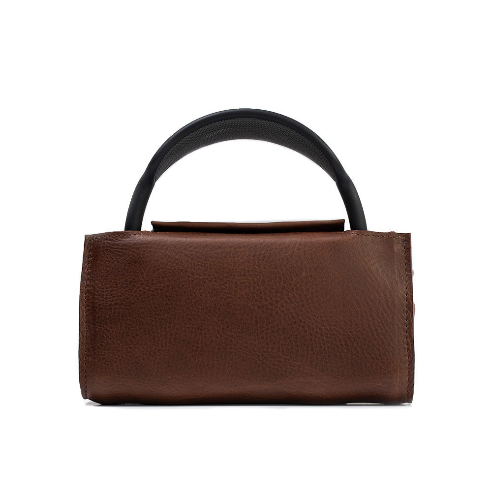 Geometric Goods Custodia AirPods Max Full-Grain Leather The Minimalist 3.0 – Tracolla, Magnete, Fatta in Europa
