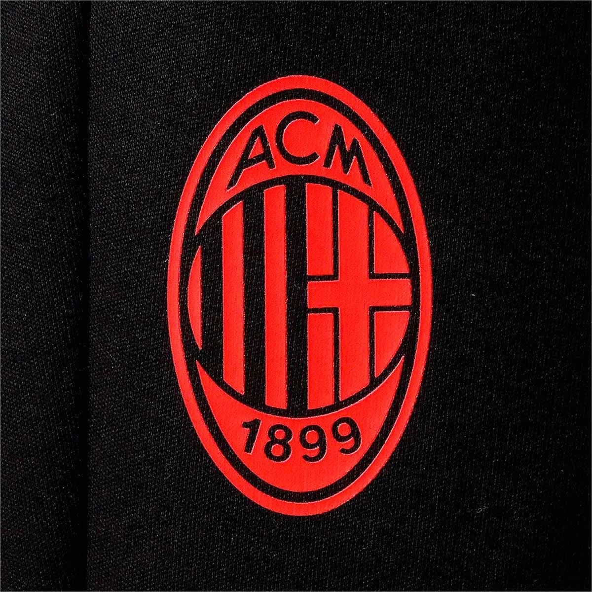 AC Milan black Casual hooded presentation tracksuit 2022/23 - Puma